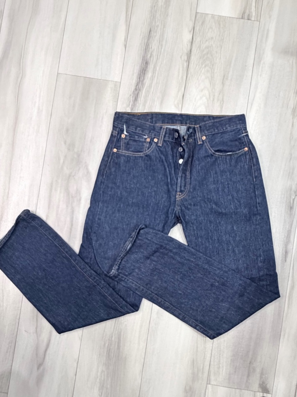 Levi's Men's Indigo Straight Jeans